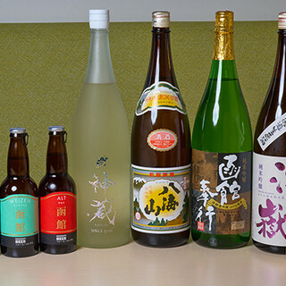 ビール＆日本酒好き必見！5種のクラフトビールと週替わり日本酒
