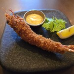 とんかつ ますいや - エビふりゃ～