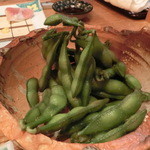 季節料理 なみき - 2014' 8/6 埼玉ゆでたて枝豆 ５００円