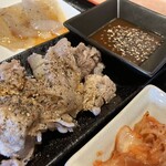 焼肉 縁 - 黒毛和牛スジ味噌焼きランチ