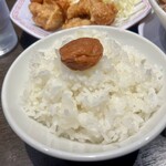 来来亭 - ライス＆梅干し