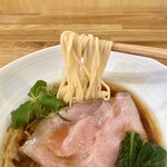 中華そば きなり - 三河屋製麺の細ストレート麺