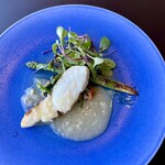 トロワヴー - セコンドピアット　ヒラメのロースト　バターソース