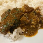 行徳ビリヤーニーハウス - スペシャルのフィッシュカレーはこんな感じ