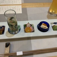 四季彩鉄板くさの - 前菜5種