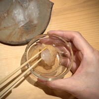 鮨 邂逅 - カワハギと肝醤油