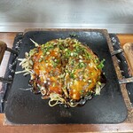 お好み焼 ひで爺の店 - オリジナルの一人用の鉄板