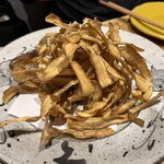 酒とったり - ごぼうの天ぷら