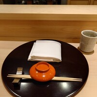 鮨屋 大かわ 久 - 一献は　　私たちは　ジュース