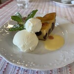 エシャロット - アメリカチェリーのクラフティ