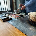 あおきや - 焼き場
