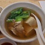 大衆割烹 三州屋 - セット鳥豆腐