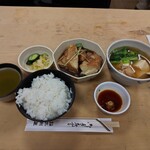大衆割烹 三州屋 - 銀ムツ煮付け定食（ごはん、鳥豆腐、お新香付き）［1,500円］