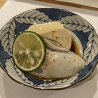 鮨 大照 - 仙鳳趾牡蠣＆湯葉