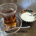 シャフマラン - 食後のトルコチャイ