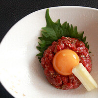 黒毛和牛のユッケ