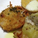 銀のさじ - この『玉ねぎのフライ』は旨かった。玉ねぎだけ食べてもメチャ美味しかった。