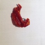 銀のさじ - 乾燥トマト、試食してみると旨い。