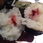 銀のさじ - 梅が、ムクパパさんには少し少なかった。