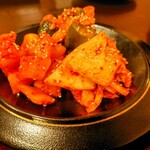 韓国酒場 チャン - キムチ盛り