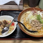 ら～麺いそはま - 「ミニチャーハンセット（味噌）」1,200円