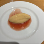 ラボンヌターシュ - 赤ピーマンのムース　トマトのクーリ