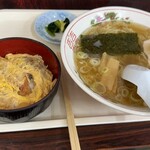 三重食堂 - ミニカツ丼セット¥680
