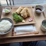 MORUNG - 春巻き定食（1,200円）