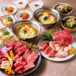牛兵衛 草庵 - 和牛焼肉コース 月（tsuki)