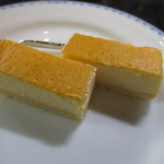 雑魚寝館 - 特製黄桜酒粕チーズケーキ