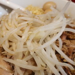 ラーメン二郎 - ヤサイ（そのまま）