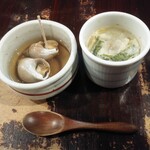 魚虎千両 - お通し2点盛1,000円？