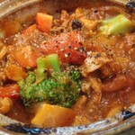 魚虎千両 - タコとトマトの煮込み680円