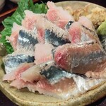 魚虎千両 - 造里 イワシ650円