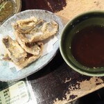 魚虎千両 - アジの天ぷら680円