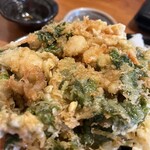 くりもと - ミニかき揚げ丼
