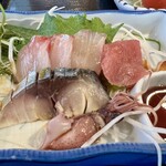 峰の里 - ボラ　マグロ　〆さば　ホタルイカ