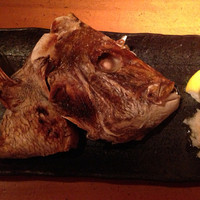 石塀小路豆ちゃ 京都 - 鯛かぶと塩焼き