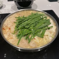 博多もつ鍋 やま中 博多店 - もつ鍋　みそ味（¥2380）