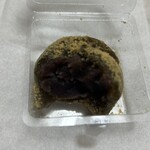 お茶の子 まめ - 本わらび餅　こしあん入り　断面