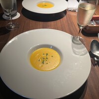 RISTORANTE Orobianco - 濃厚なカボチャのスープ