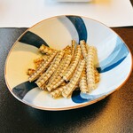 博多名代 吉塚うなぎ屋 - 骨せんべい