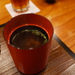 銀座おかもと - 10-4 赤出汁 2014.8.x