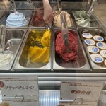 アンティカ ジェラテリア - マンゴーシャーベットが美味しかったです