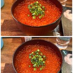 魚塚 - お椀サイズ！
メニュー通り、
“ご飯が見えない“クリアしております！！＼(^o^)／

下／上から