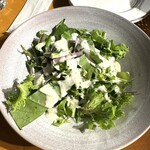 ピッツェリア メリプリンチペッサ - ランチのサラダ。新鮮で美味しい！