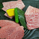 焼肉問屋　くに家 - 山形セレクション牛3種盛り