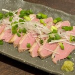 鵠沼海岸 蕎麦兄 - 鴨ロース（1,180円）。
