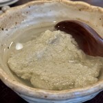 鵠沼海岸 蕎麦兄 - 蕎麦がき（1,150円）。