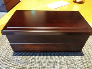 Japanese cuisine  Karatsu - Two-tiered Jubako